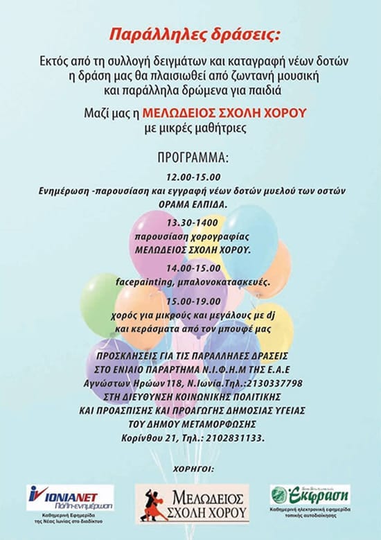 Το πρόγραμμα της εκδήλωσης
